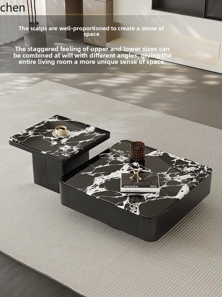 ZML Simple Style Home Living Room Small Apartment High-End Stone Coffee Table Set
ZML Simple Style Home Living Room Small Apartment High-End Stone Coffee Table Set