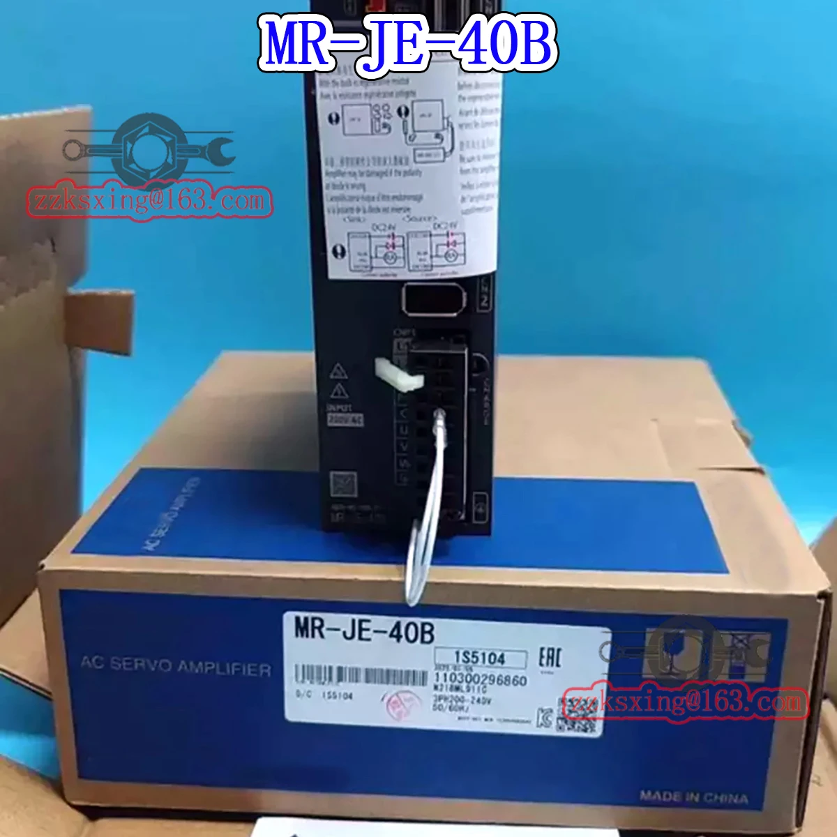 Brand New MR-JE-40B Original In Box AC Servo Driver Fast Delivery
Brand New MR-JE-40B Original In Box AC Servo Driver Fast Delivery