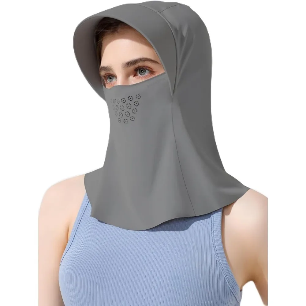 Женская солнцезащитная Балаклава UPF 50+, дышащая охлаждающая маска на всю голову для занятий спортом на открытом воздухе, пешего туризма
Женская солнцезащитная Балаклава UPF 50+, дышащая охлаждающая маска на всю голову для занятий спортом на открытом воздухе, пешего туризма