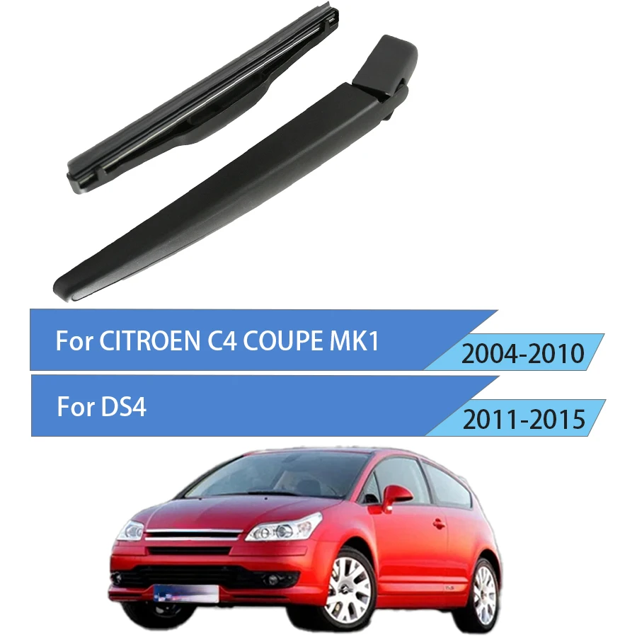 Rear Window Windshield For CITROEN C4 COUPE MK1 2006-2004-2010 For DS4 2011-2015 Rear Wiper Blade Arm
Rear Window Windshield For CITROEN C4 COUPE MK1 2006-2004-2010 For DS4 2011-2015 Rear Wiper Blade Arm