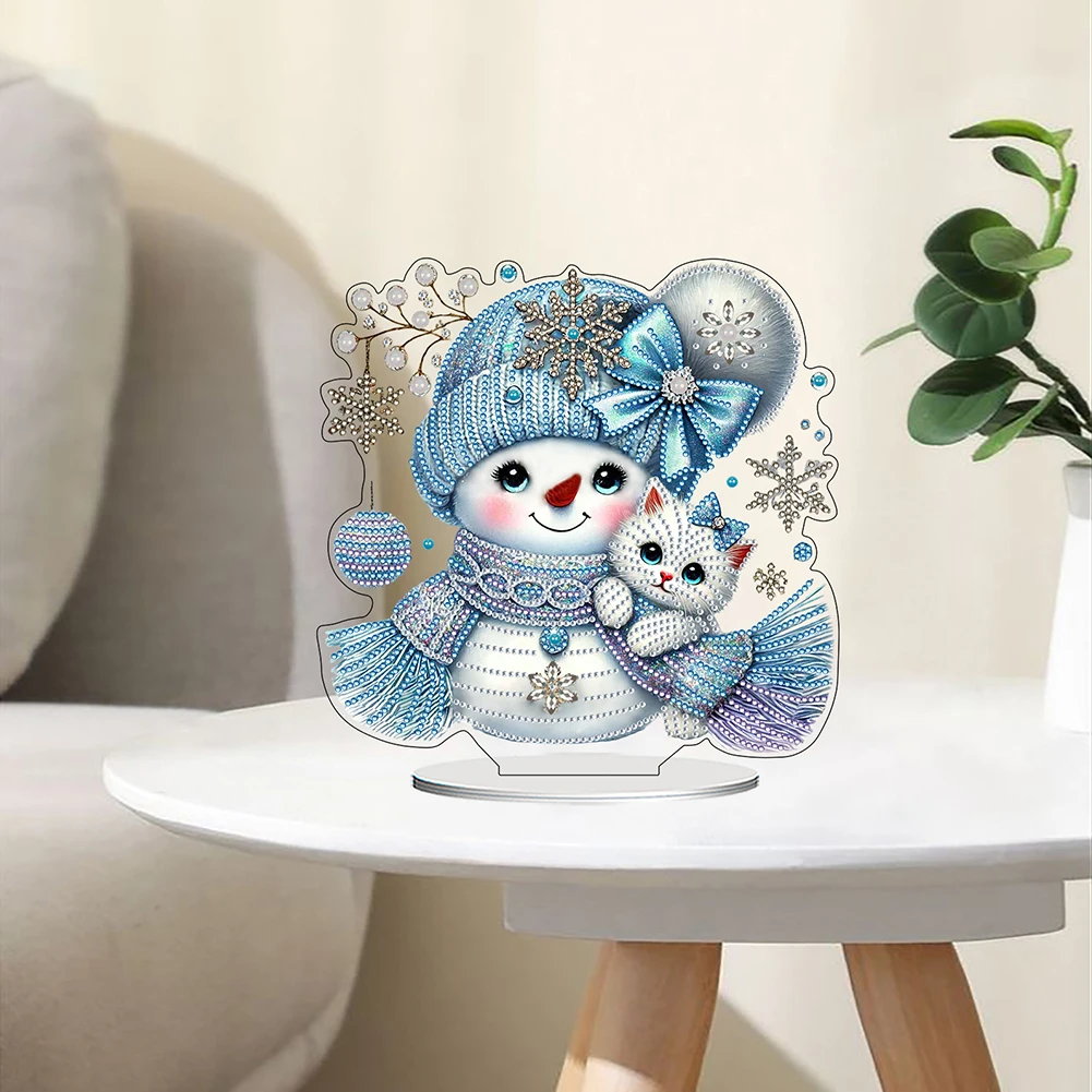 2D Flat Snowman Print DIY Desktop Diamond Art Kits for Home Office Desktop Decor (E)
2D Flat Snowman Print DIY Desktop Diamond Art Kits for Home Office Desktop Decor (E)