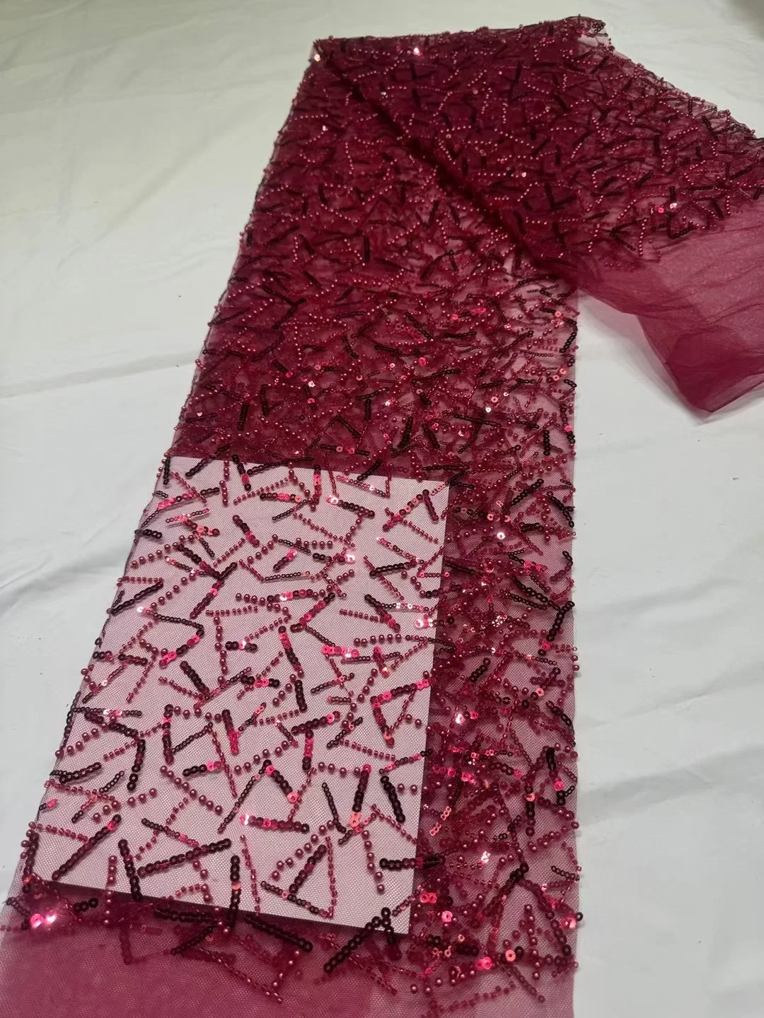 Luxury Evening Dresses 2025 High Quality Embroidery French Lace Fabric African Heavy Beaded Sequins Tulle Lace Fabric For Sewing
Luxury Evening Dresses 2025 High Quality Embroidery French Lace Fabric African Heavy Beaded Sequins Tulle Lace Fabric For Sewing