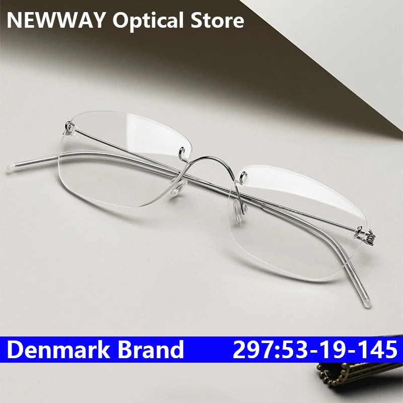 Denmark Brand Men Square Rimless Glasses Frame 297 Titanium Ultralight 4g Women Frameless Business No Rim Eyeglasses Spectacles
Denmark Brand Men Square Rimless Glasses Frame 297 Titanium Ultralight 4g Women Frameless Business No Rim Eyeglasses Spectacles
