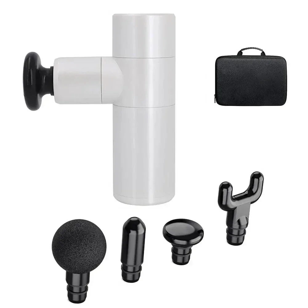 Massage Gun Deep Tissue Portable 4 Speeds Percussion Muscle Massager with 4 Massage Heads Powerful Fascia Gun Quiet
Massage Gun Deep Tissue Portable 4 Speeds Percussion Muscle Massager with 4 Massage Heads Powerful Fascia Gun Quiet