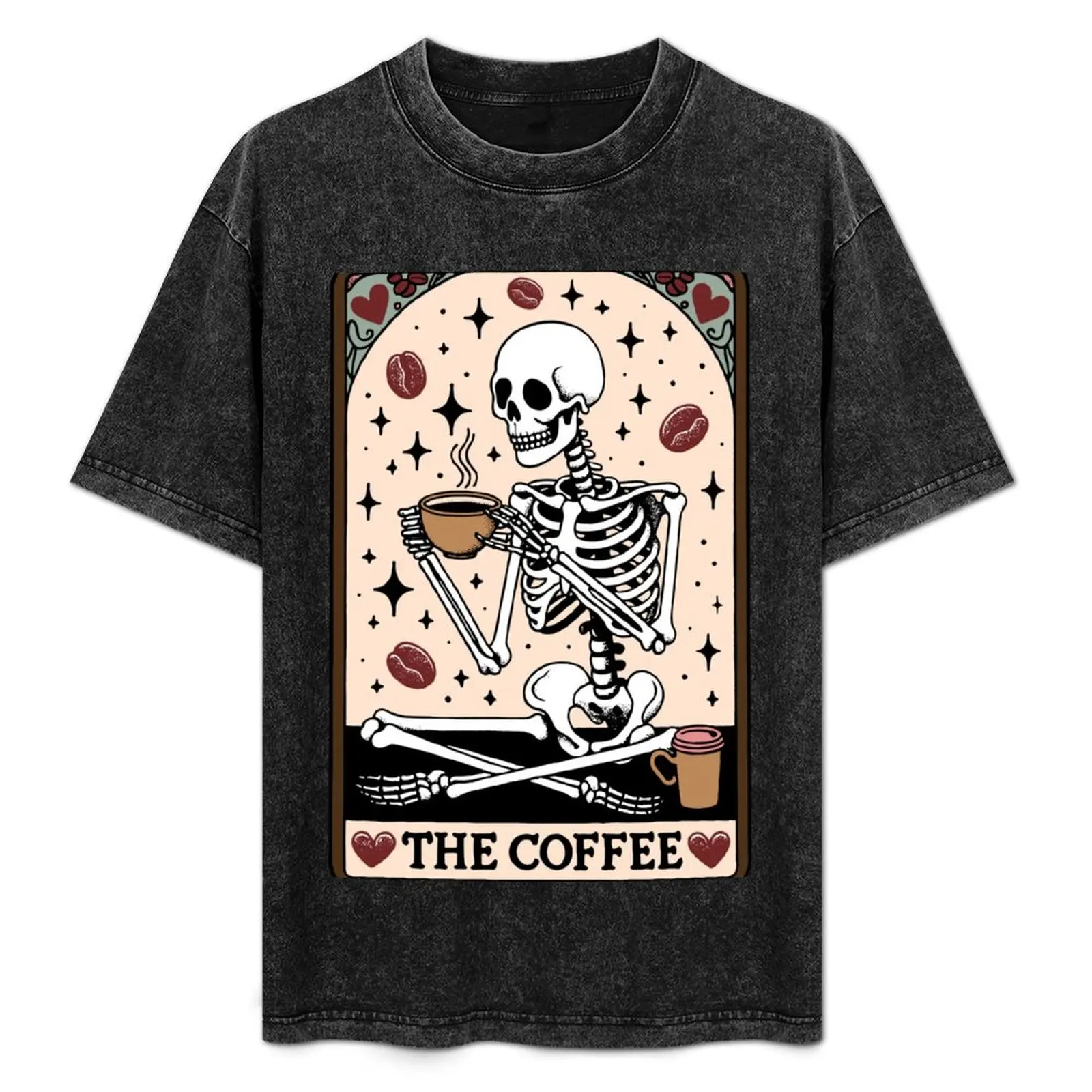 The Coffee Tarot Card T-Shirt Worker Basic Short Sleeve Tee
The Coffee Tarot Card T-Shirt Worker Basic Short Sleeve Tee