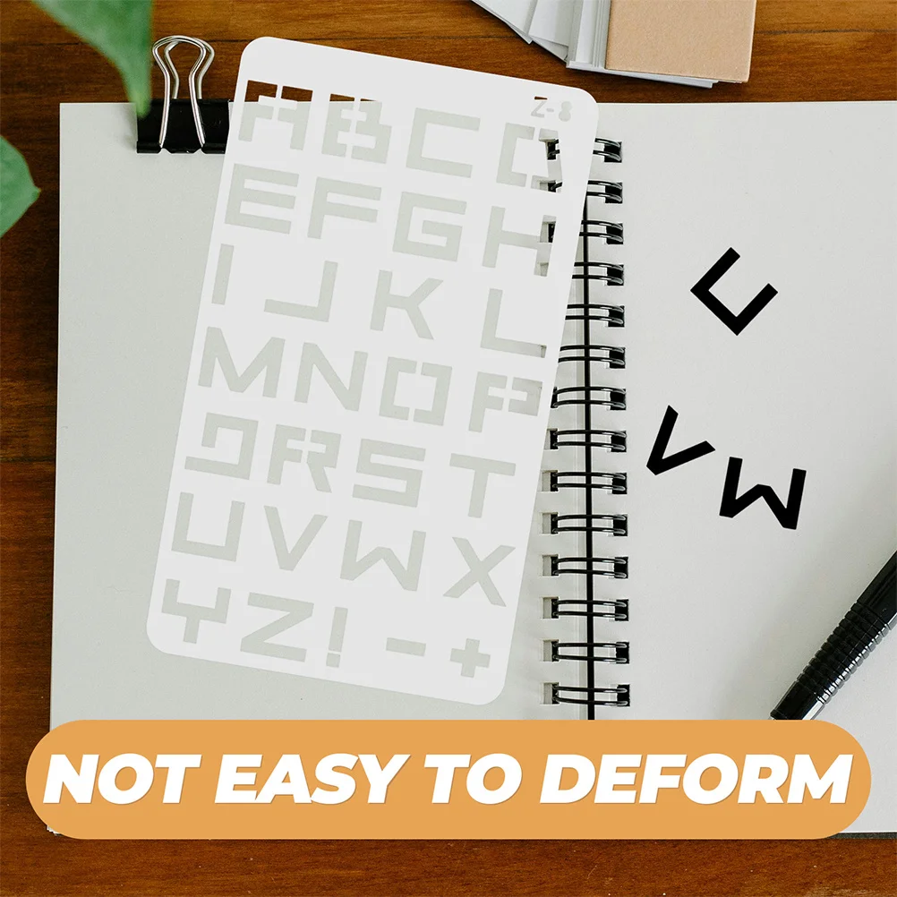 2Sets Reusable Plastic Letter Stencils Alphabet Templates for DIY Painting Scrapbooking Journals Creative Supplies
2Sets Reusable Plastic Letter Stencils Alphabet Templates for DIY Painting Scrapbooking Journals Creative Supplies