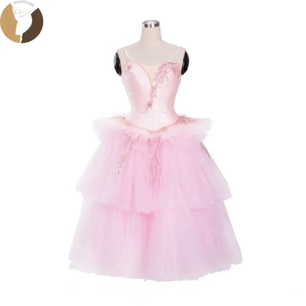 FLTOTURE Adult Girls Romantic Long Skirt Sleeping Beauty Stage Wear Ballet Pink Dresses Ballerina Variation Tutu YAGP Costumes
FLTOTURE Adult Girls Romantic Long Skirt Sleeping Beauty Stage Wear Ballet Pink Dresses Ballerina Variation Tutu YAGP Costumes