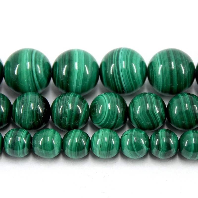 Natural Stone Malachite Good Quality 6 8 10MM Polish Round Loose Strand Beads For Jewelry Making Bracelets Necklace Accessories
Natural Stone Malachite Good Quality 6 8 10MM Polish Round Loose Strand Beads For Jewelry Making Bracelets Necklace Accessories