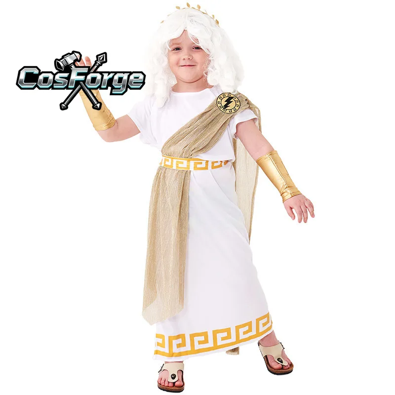 Children's Day Ancient Greek Mythology Zeus Costume Roman Suit Festival Party Costume Mythology Role Playing Costume
Children's Day Ancient Greek Mythology Zeus Costume Roman Suit Festival Party Costume Mythology Role Playing Costume