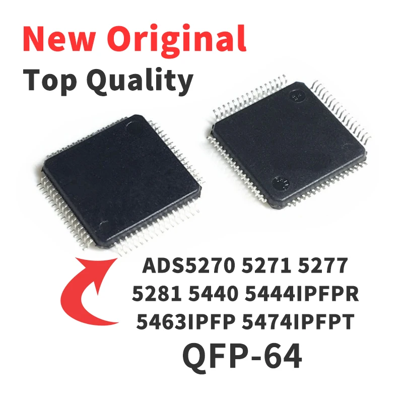 1 Piece ADS5463IPFP ADS5444IPFP ADS5440IPFP ADS5281IPFPT ADS5277IPFPT ADS5271IPFPT ADS5270IPFPT ADS5474IPFP QFP-64 Chip IC
1 Piece ADS5463IPFP ADS5444IPFP ADS5440IPFP ADS5281IPFPT ADS5277IPFPT ADS5271IPFPT ADS5270IPFPT ADS5474IPFP QFP-64 Chip IC