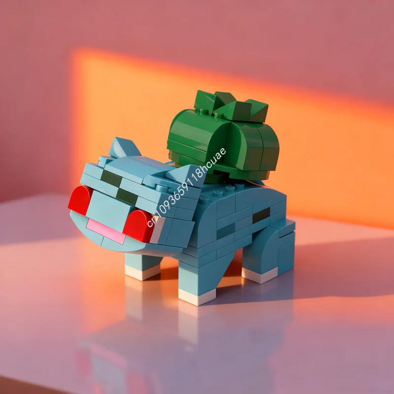 93 шт. MOC Bulbasaur Pok Mon Creatored модель строительные блоки строительная сборка DIY рождественские подарки креативная идея игрушка кирпич
93 шт. MOC Bulbasaur Pok Mon Creatored модель строительные блоки строительная сборка DIY рождественские подарки креативная идея игрушка кирпич