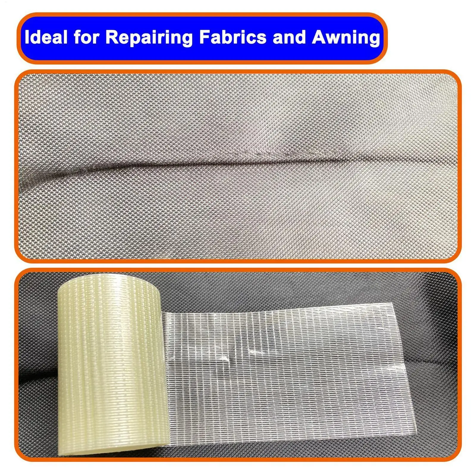 10cm*20mCamping Tent Repair Tape Fiberglass RV Awning Repair Tape Waterproof Canvas Repair Tape for RV Awning Tent Covers
10cm*20mCamping Tent Repair Tape Fiberglass RV Awning Repair Tape Waterproof Canvas Repair Tape for RV Awning Tent Covers
