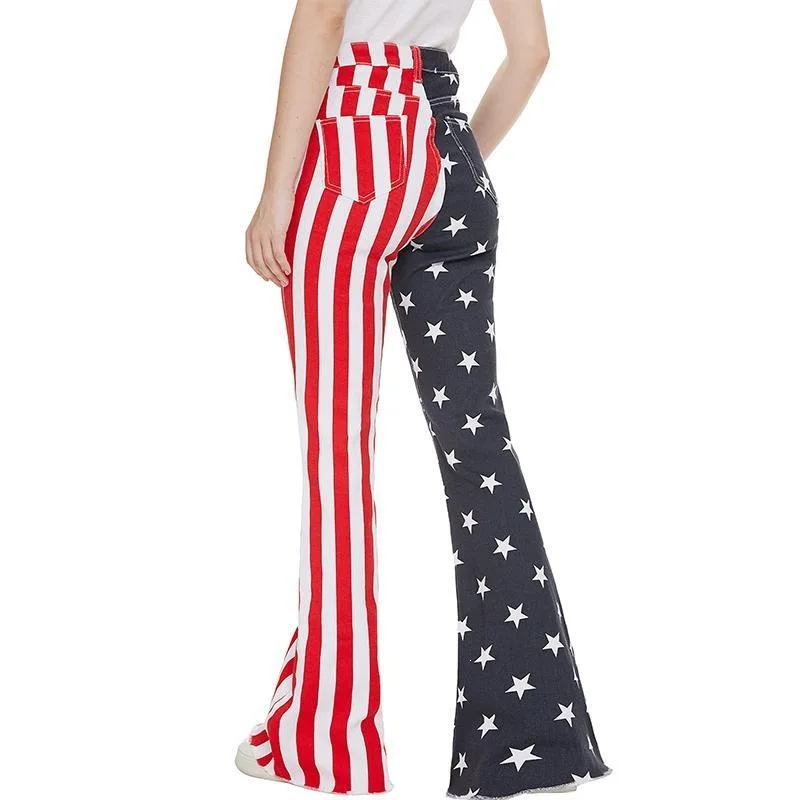 High Waist Flare Pants Digital Print Wide Leg Trousers Female Fashion Spring Summer Autumn High Waist Wide Leg Trousers
High Waist Flare Pants Digital Print Wide Leg Trousers Female Fashion Spring Summer Autumn High Waist Wide Leg Trousers