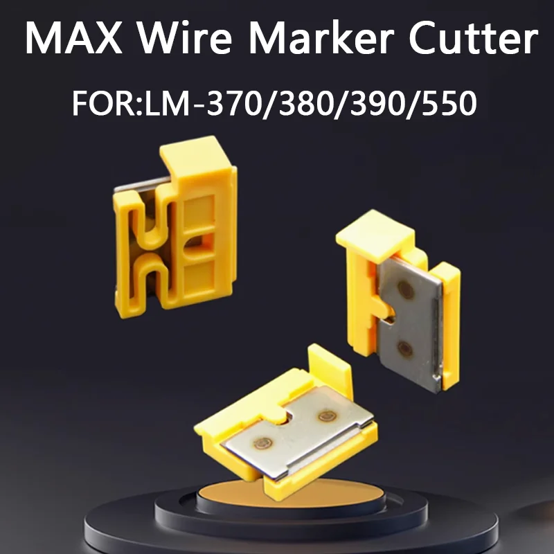 2Pcs/Box Suitable for Max Line Number Machine Lm370/380/390/550 Half-Cut Knife Universal Blade
2Pcs/Box Suitable for Max Line Number Machine Lm370/380/390/550 Half-Cut Knife Universal Blade