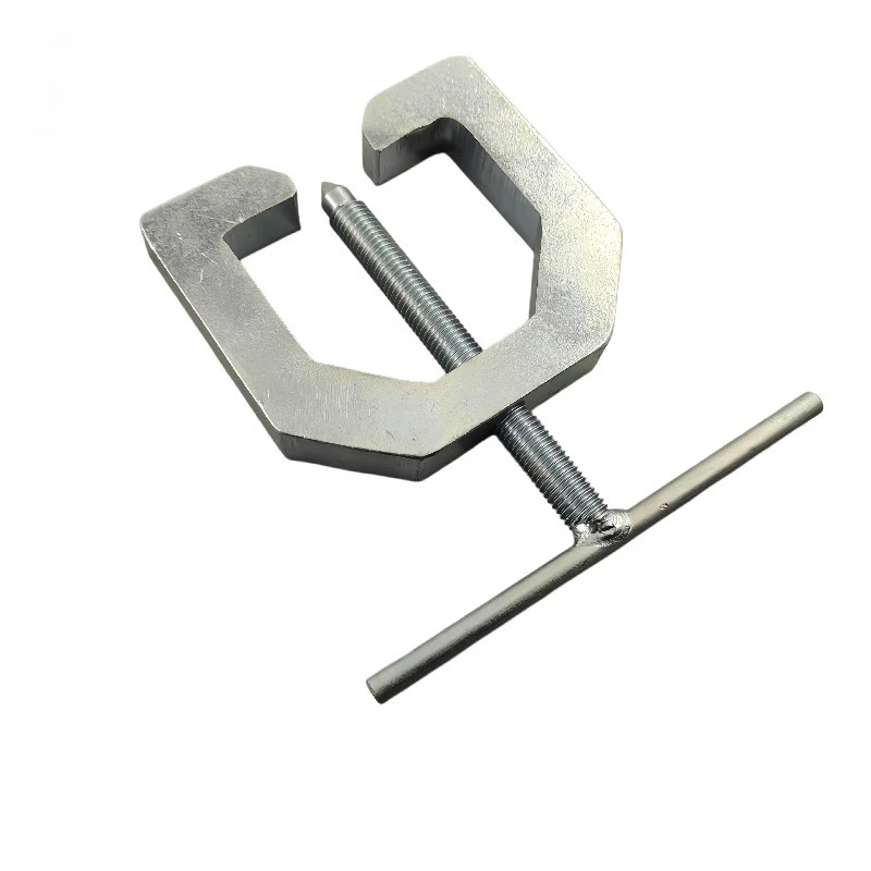 Universal escalator/elevator ladder wheel quick removal tool with maintenance function