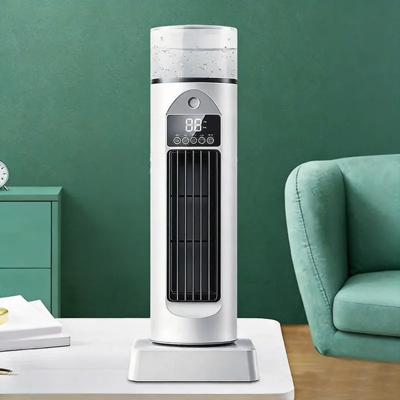 EMECE-Portable USB Desk Fan With No-Blade Mist Spray - Mini Cooling Tower Fan For Home And Office
EMECE-Portable USB Desk Fan With No-Blade Mist Spray - Mini Cooling Tower Fan For Home And Office