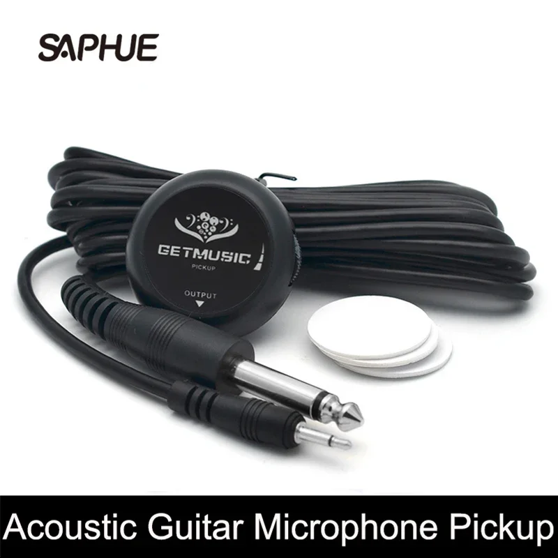 Getmusic-Mini Pickup Transducer Stick Piezo Pickup for Acoustic Guitar, Ukulele, Violin, Cello, Banjo, Guitar Parts
Getmusic-Mini Pickup Transducer Stick Piezo Pickup for Acoustic Guitar, Ukulele, Violin, Cello, Banjo, Guitar Parts