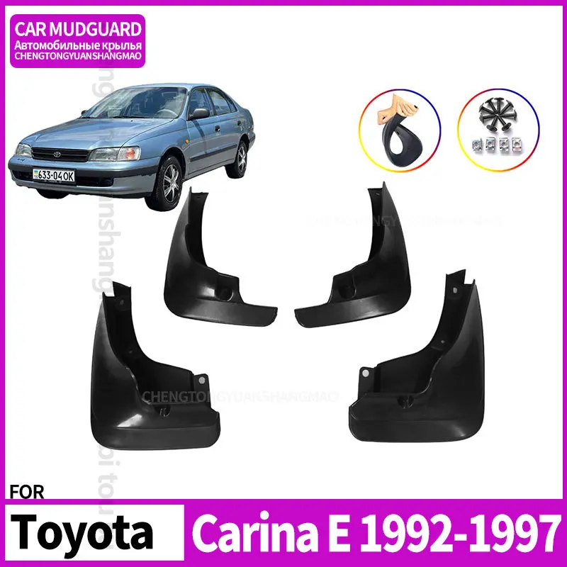 Mud Flaps Set of 4 for Toyota Carina E 1992-1997 Car Accessories for Fender Splash Guards Mudguard Black ABS
Mud Flaps Set of 4 for Toyota Carina E 1992-1997 Car Accessories for Fender Splash Guards Mudguard Black ABS