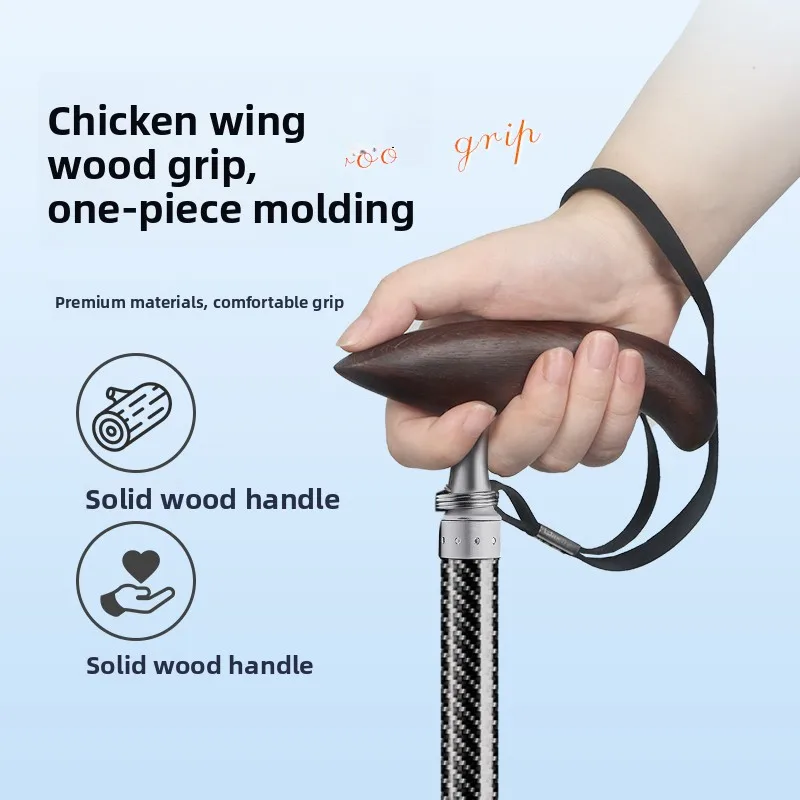 Трость из углеродного волокна с эргономичной ручкой — легкая противоскользящая трость для пожилых людей, реабилитация и защита от падения, костыль
Трость из углеродного волокна с эргономичной ручкой — легкая противоскользящая трость для пожилых людей, реабилитация и защита от падения, костыль