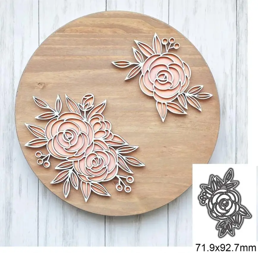 Flower metal cutting dies Scrapbooking decoration paper craft knife mould blade punch Embossing stencils template 1pcs
Flower metal cutting dies Scrapbooking decoration paper craft knife mould blade punch Embossing stencils template 1pcs
