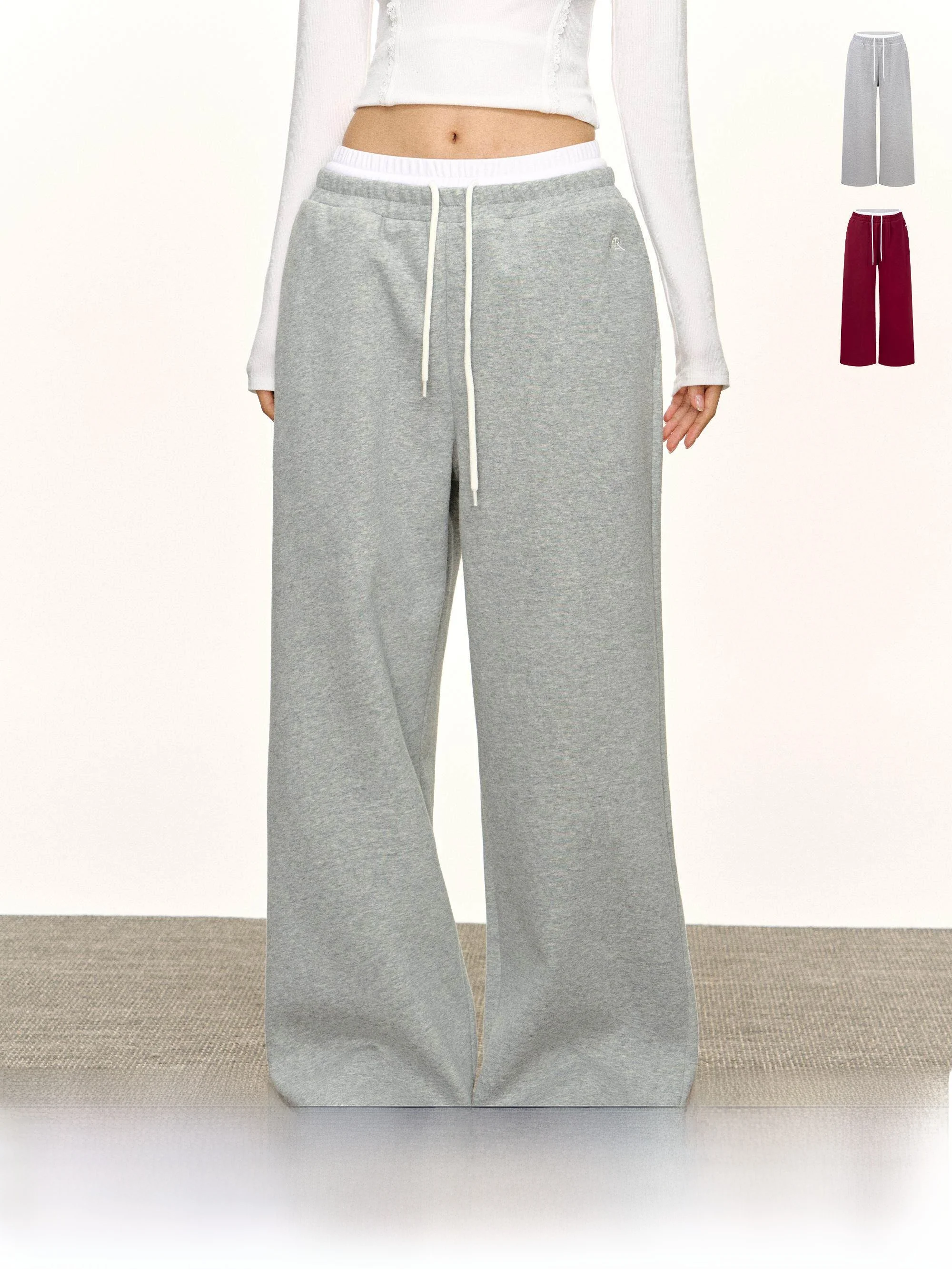 Ariseism American Retro Grey Draped Wide Leg Casual Sweatpants Women's Spring New Long Pants Street Style Low Waist Straight Leg
Ariseism American Retro Grey Draped Wide Leg Casual Sweatpants Women's Spring New Long Pants Street Style Low Waist Straight Leg