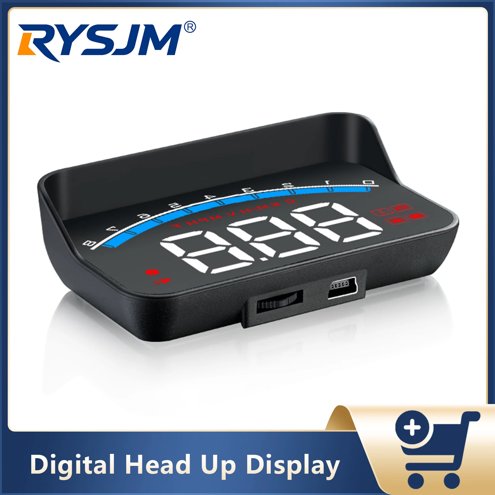 M6S OBD Speed Meter Windshield Projector Car Smart Head Up Display RPM Tachometer Water Temp Voltage Gauge With Security Alarm
M6S OBD Speed Meter Windshield Projector Car Smart Head Up Display RPM Tachometer Water Temp Voltage Gauge With Security Alarm