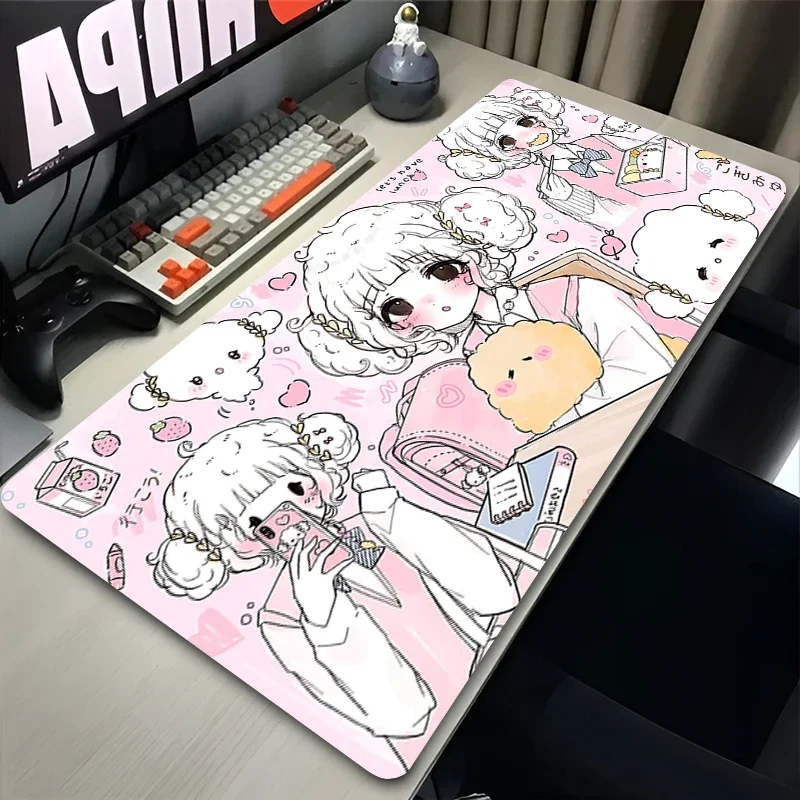 Leather Mouse Pad Laptop Gaming Extended Desk Mat PC Gamer Cabinet Mousepad Angel Anime Sexy Girls Keyboard Rug Pink Carpet
Leather Mouse Pad Laptop Gaming Extended Desk Mat PC Gamer Cabinet Mousepad Angel Anime Sexy Girls Keyboard Rug Pink Carpet