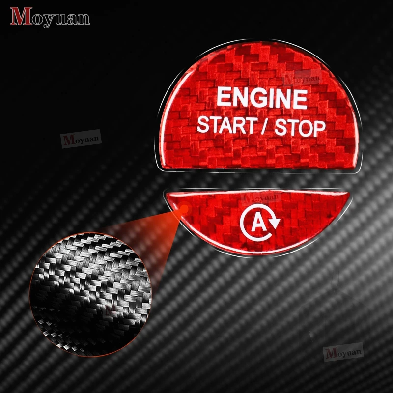 Car Interior real Carbon Fiber Start Engine Stop Button For Mercedes-Benz C/S Class 2022 Style Carbon Fiber Car Parts
Car Interior real Carbon Fiber Start Engine Stop Button For Mercedes-Benz C/S Class 2022 Style Carbon Fiber Car Parts