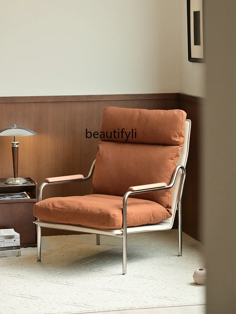 Nordic Minimalist Chinese Style Retro Single-Seat Sofa Chair Living Room Designer Leisure Chair
Nordic Minimalist Chinese Style Retro Single-Seat Sofa Chair Living Room Designer Leisure Chair