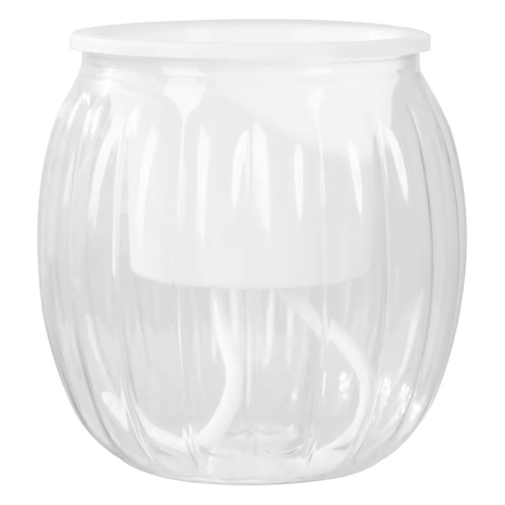 Nordic Style Hydroponic Flower Pot Plastic Transparent Water-Absorbing Flowerpot with Cotton Rope Durable
Nordic Style Hydroponic Flower Pot Plastic Transparent Water-Absorbing Flowerpot with Cotton Rope Durable