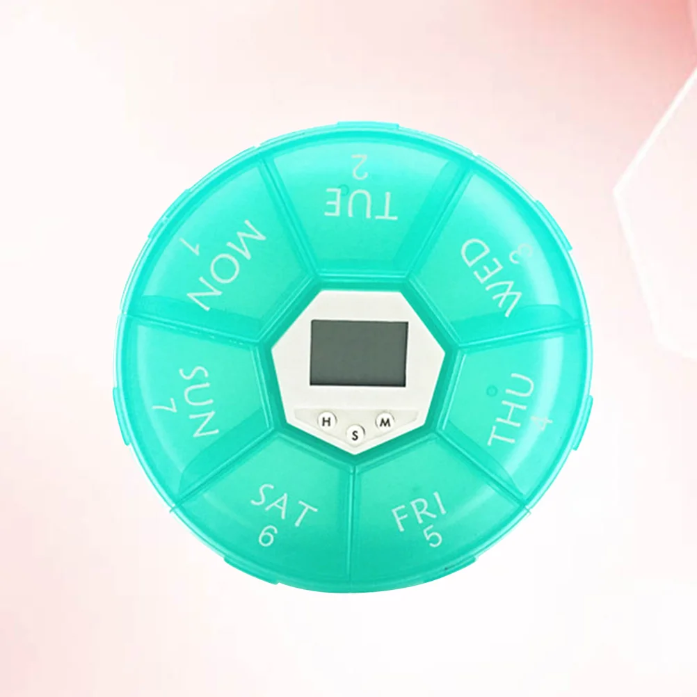 7 Compartments Alarm Clock Dispenser Box Electronic Medication Reminder Practical Medicine Chest for Patient - English Edition (
7 Compartments Alarm Clock Dispenser Box Electronic Medication Reminder Practical Medicine Chest for Patient - English Edition (