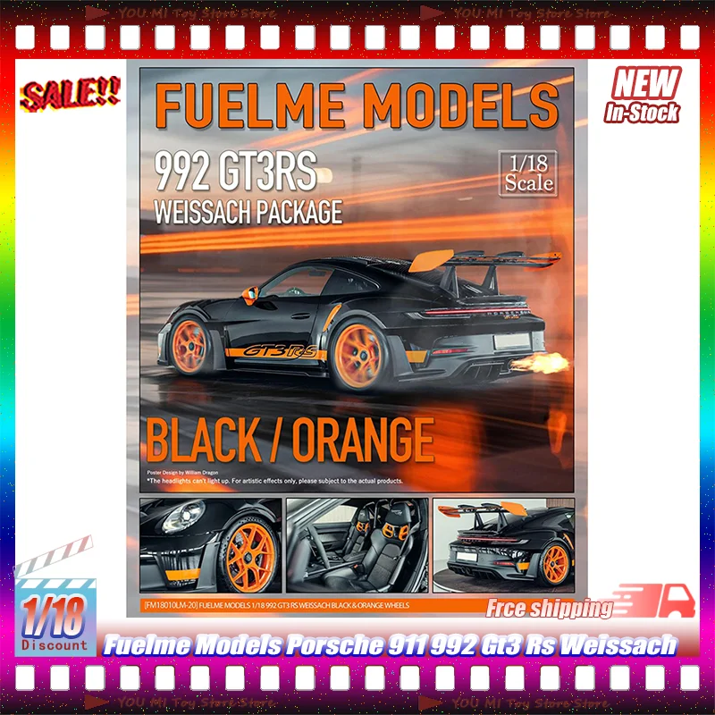 Новые модели Fuelme 1:18 в наличии: Porsche 911 992 GT3 RS Weissach Package, лимитированная серия, коллекционные модели автомобилей из смолы, подарки для коллекционеров.
Новые модели Fuelme 1:18 в наличии: Porsche 911 992 GT3 RS Weissach Package, лимитированная серия, коллекционные модели автомобилей из смолы, подарки для коллекционеров.