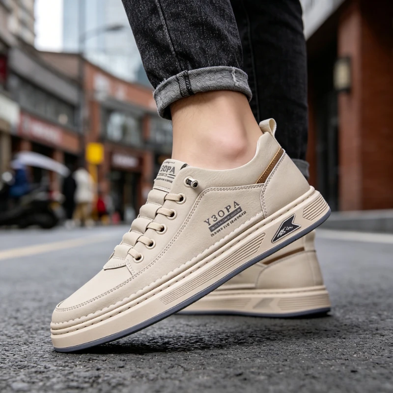 Men's Breathable Sports Shoes 2026 Autumn New Style Trendy All-Match Thick Bottom Casual Flat Bottom Board Shoes
Men's Breathable Sports Shoes 2026 Autumn New Style Trendy All-Match Thick Bottom Casual Flat Bottom Board Shoes