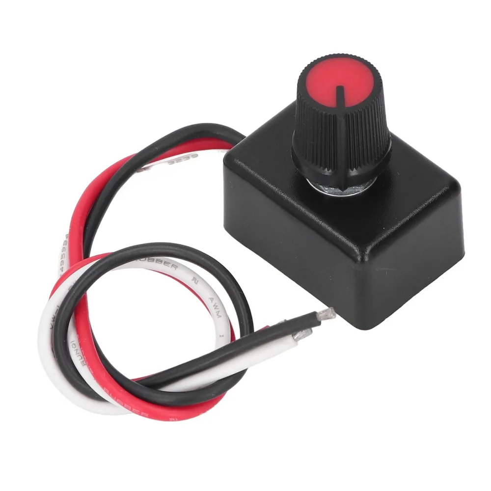 Durable 12-24V DC Dimmer Knob Controller ABS Rotary Knob PWM Dimmer Mini Size Rotary Switch Interior Decoration
Durable 12-24V DC Dimmer Knob Controller ABS Rotary Knob PWM Dimmer Mini Size Rotary Switch Interior Decoration