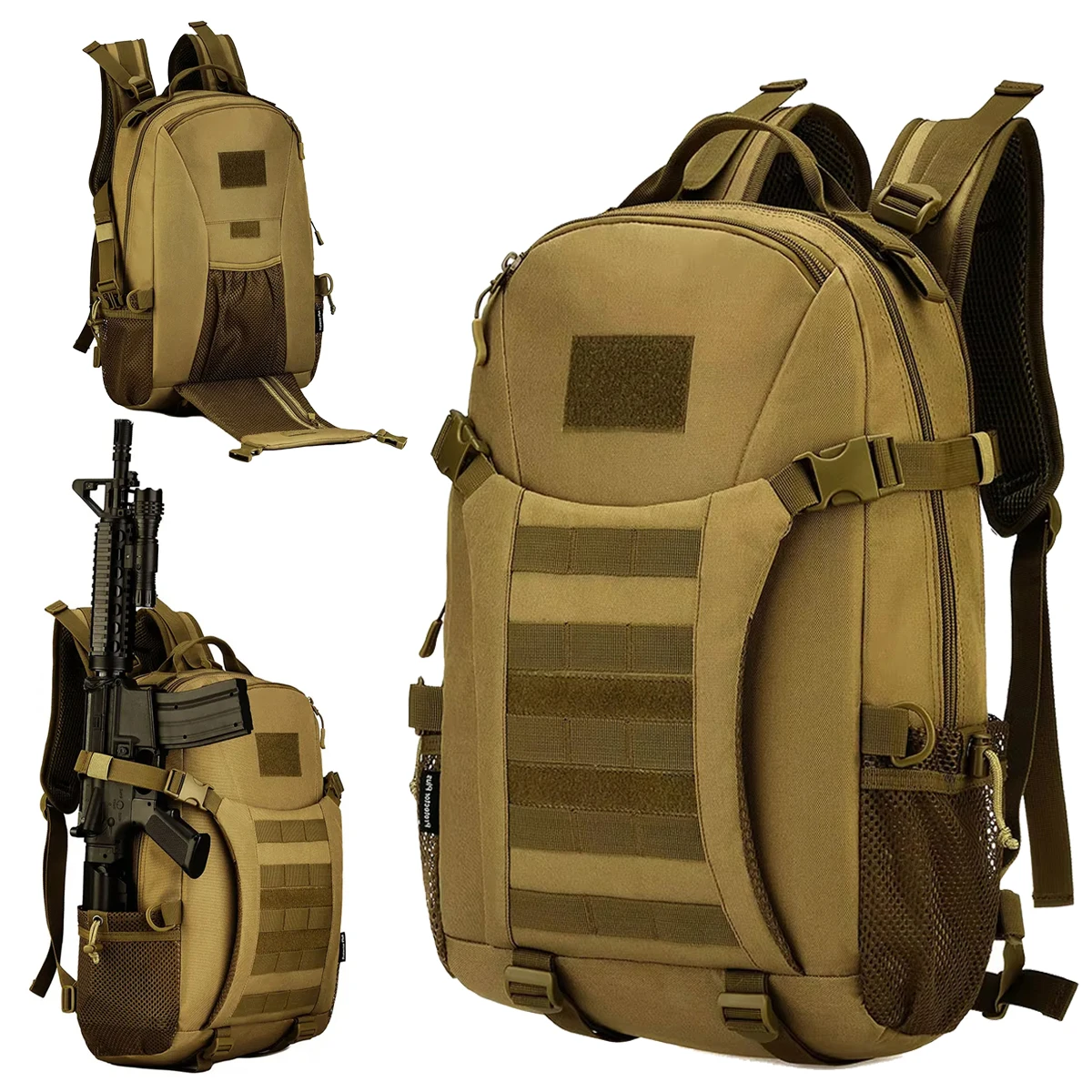 35L Tactical backpack Army Trekking Outdoor Sport Nylon Travel Rucksack Camping Hiking Trekking Hunting Military Camouflage Bag
35L Tactical backpack Army Trekking Outdoor Sport Nylon Travel Rucksack Camping Hiking Trekking Hunting Military Camouflage Bag
