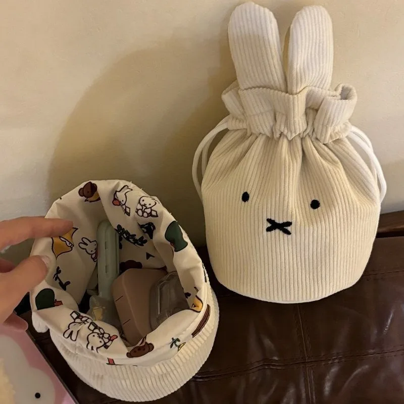 Miffy Creative Drawstring Bag Cartoon Anime Rabbit Storage Bag Unisex Kawaii Handbags Travel Portable Mini Handbag Party Gifts
Miffy Creative Drawstring Bag Cartoon Anime Rabbit Storage Bag Unisex Kawaii Handbags Travel Portable Mini Handbag Party Gifts