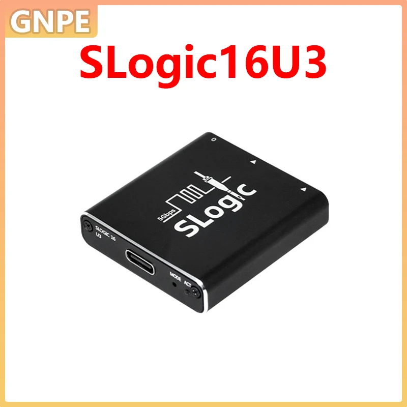 Sipeed SLogic16U3 USB3 5Gbps Logic Analyzer 16CH 800M Sampling Rate Adjustable Threshold for Win Mac Linux
Sipeed SLogic16U3 USB3 5Gbps Logic Analyzer 16CH 800M Sampling Rate Adjustable Threshold for Win Mac Linux
