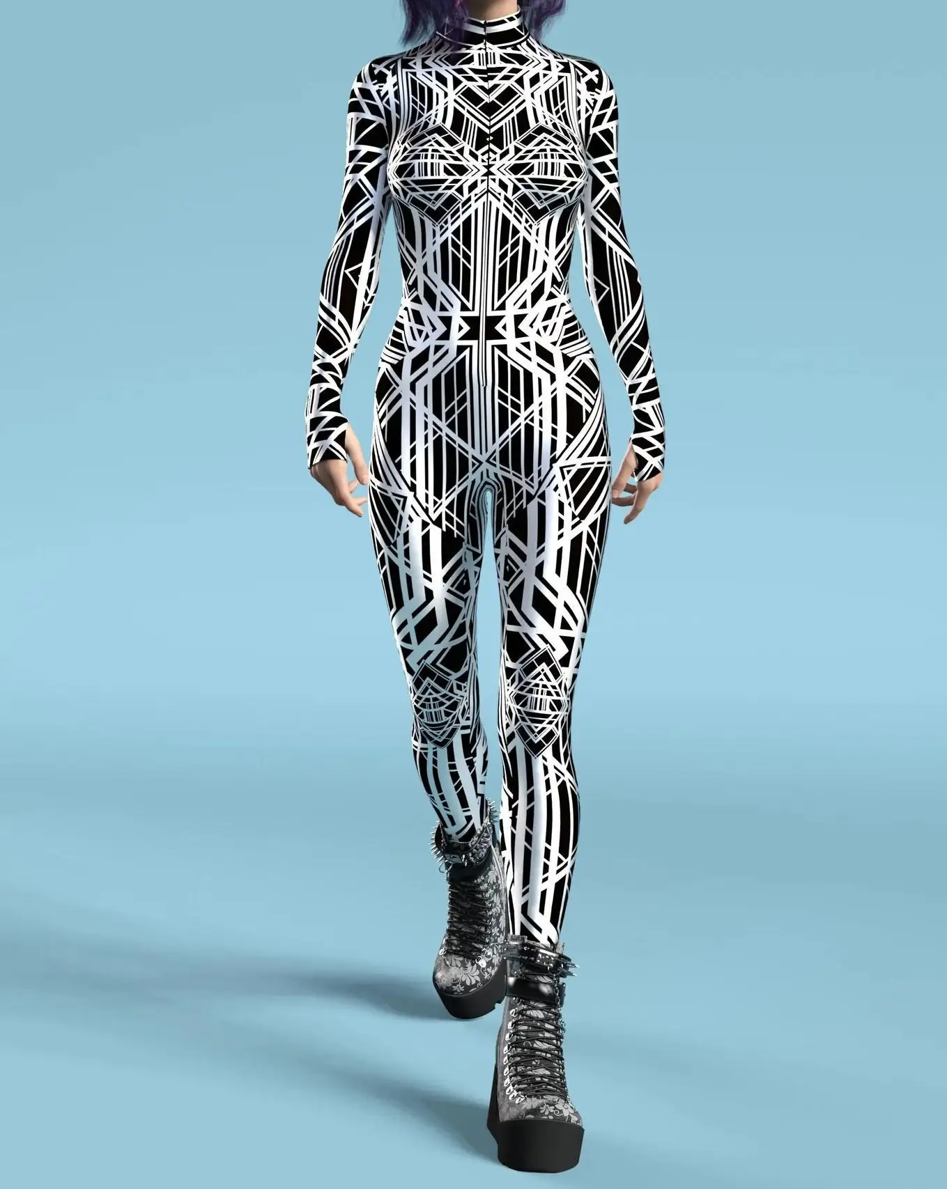 3D Pattern Color Dots Women Sexy Bodysuit Adult Cosplay Costume Party Jumpsuits Halloween Carnival Rompers
3D Pattern Color Dots Women Sexy Bodysuit Adult Cosplay Costume Party Jumpsuits Halloween Carnival Rompers