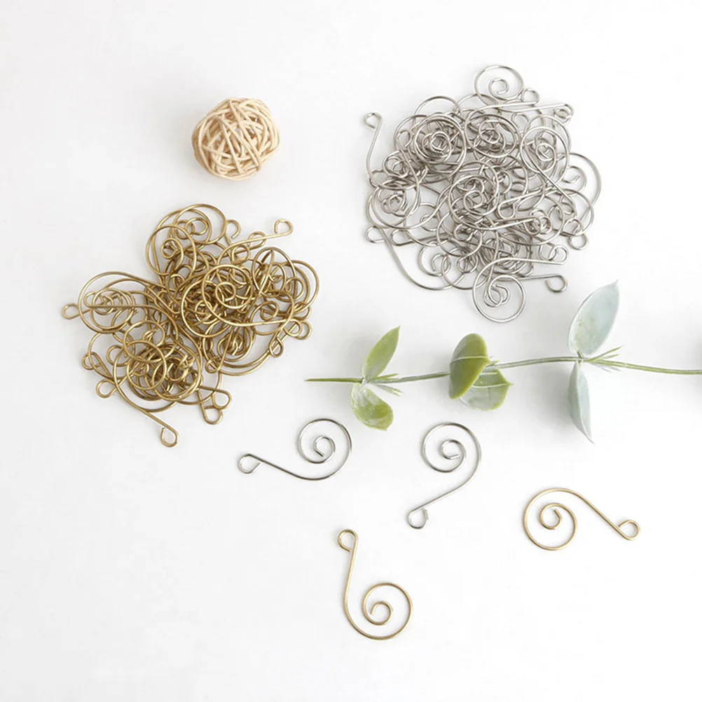 50 pcs Metal S-Shaped Hooks Silver Wrought Iron For Christmas Tree Decorations Hold Ornaments Coats Hats Bags Umbrellas Wreath
50 pcs Metal S-Shaped Hooks Silver Wrought Iron For Christmas Tree Decorations Hold Ornaments Coats Hats Bags Umbrellas Wreath