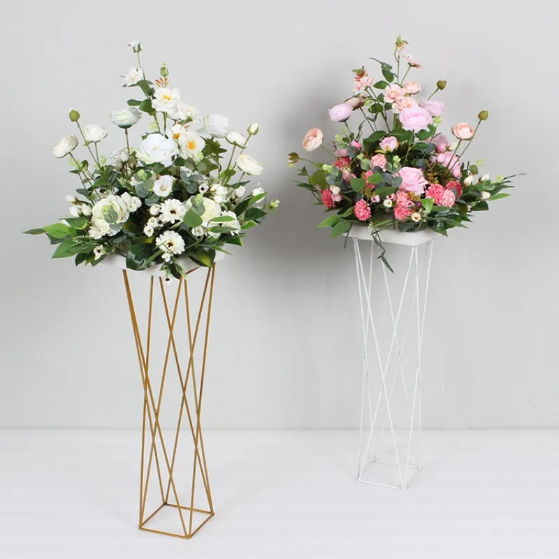 2Pc Wedding Simulation Flower Art Table with Flower Pot Wedding Stage T-Table Arrangement Welcome Area Decorative Flowers
2Pc Wedding Simulation Flower Art Table with Flower Pot Wedding Stage T-Table Arrangement Welcome Area Decorative Flowers