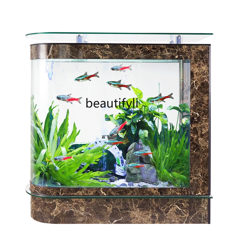 Fish Tank Arc Type Glass Fish Tank Aquarium Partition Customizable Bottom Filter Fish Tank
Fish Tank Arc Type Glass Fish Tank Aquarium Partition Customizable Bottom Filter Fish Tank