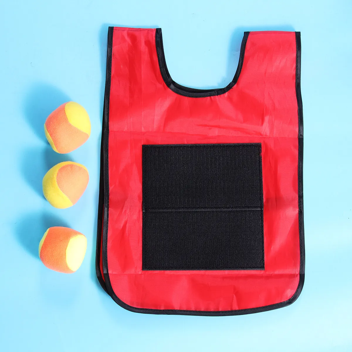 Sticky Ball Vest Premium Nylon Self-Stick Front Game Set with 3 Balls for Outdoor Play Develops Motor Skills Social
Sticky Ball Vest Premium Nylon Self-Stick Front Game Set with 3 Balls for Outdoor Play Develops Motor Skills Social