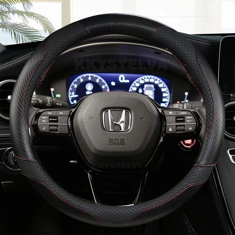 PU Leather Car Steering Wheel Cover For Honda CRV CR-V 2017-2024 Clarity 2016-2024 Civic Civic10th 2016-2024 Auto Accessories
PU Leather Car Steering Wheel Cover For Honda CRV CR-V 2017-2024 Clarity 2016-2024 Civic Civic10th 2016-2024 Auto Accessories