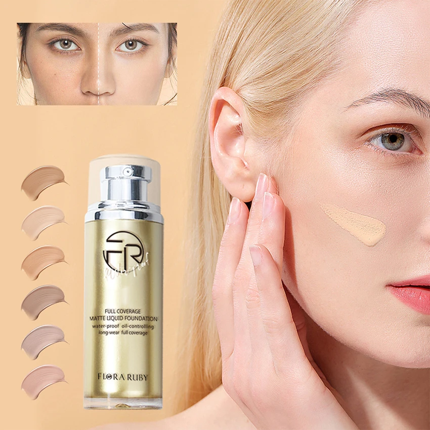 Liquid Foundation Makeup Whitening Waterproof Matte Coverage Foundation Concealer Cream Cosmetics Oil-Control Liquid Foundation
Liquid Foundation Makeup Whitening Waterproof Matte Coverage Foundation Concealer Cream Cosmetics Oil-Control Liquid Foundation