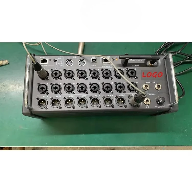 XR18 18-Channel Audio Recording Studio Mixer 12-Bus Digital USB Interface Multi-Channel Sound Console
XR18 18-Channel Audio Recording Studio Mixer 12-Bus Digital USB Interface Multi-Channel Sound Console