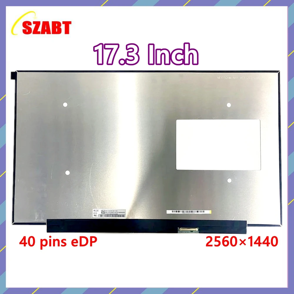 17,3-дюймовый ЖК-экран для ноутбука 165 Гц NE173QHM NY1 NE173QHM-NY1 NY2 NY3 NY4 NY5 NY6 NY7 Матричная панель дисплея 2560x1440 eDP 40 контактов
17,3-дюймовый ЖК-экран для ноутбука 165 Гц NE173QHM NY1 NE173QHM-NY1 NY2 NY3 NY4 NY5 NY6 NY7 Матричная панель дисплея 2560x1440 eDP 40 контактов