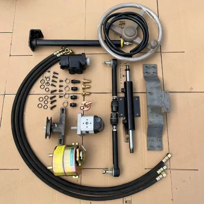 Hand Held Four Wheel Tractor Hydraulic Power Steering Kit Agricultural Machinery Modification Parts
Hand Held Four Wheel Tractor Hydraulic Power Steering Kit Agricultural Machinery Modification Parts