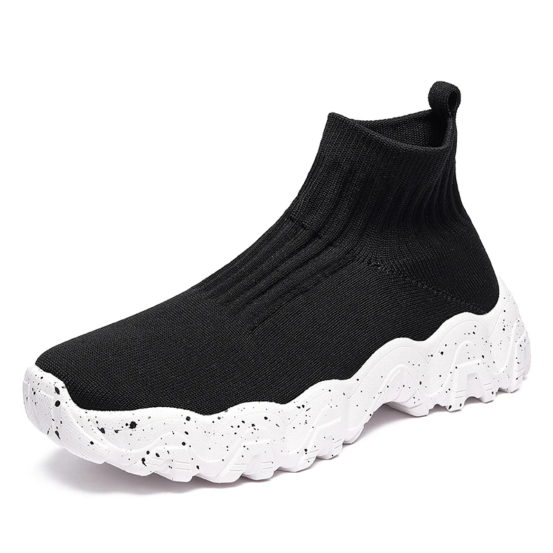 Men Shoes New Comfortable High-Top Walking Shoes Women Lightweight Fashion Casual Sneakers Breathable Slip on Mens Loafers Black
Men Shoes New Comfortable High-Top Walking Shoes Women Lightweight Fashion Casual Sneakers Breathable Slip on Mens Loafers Black