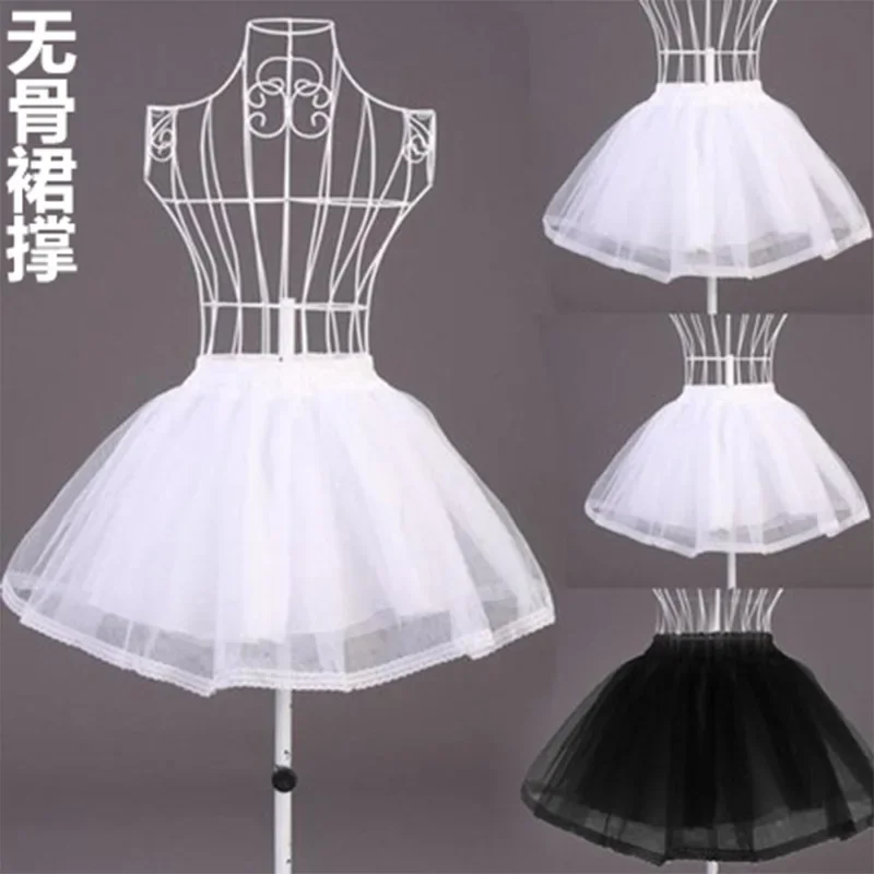 Women Girls Double Layers Solid Color Short Tulle Petticoats Elastic Waistband A Line
Women Girls Double Layers Solid Color Short Tulle Petticoats Elastic Waistband A Line