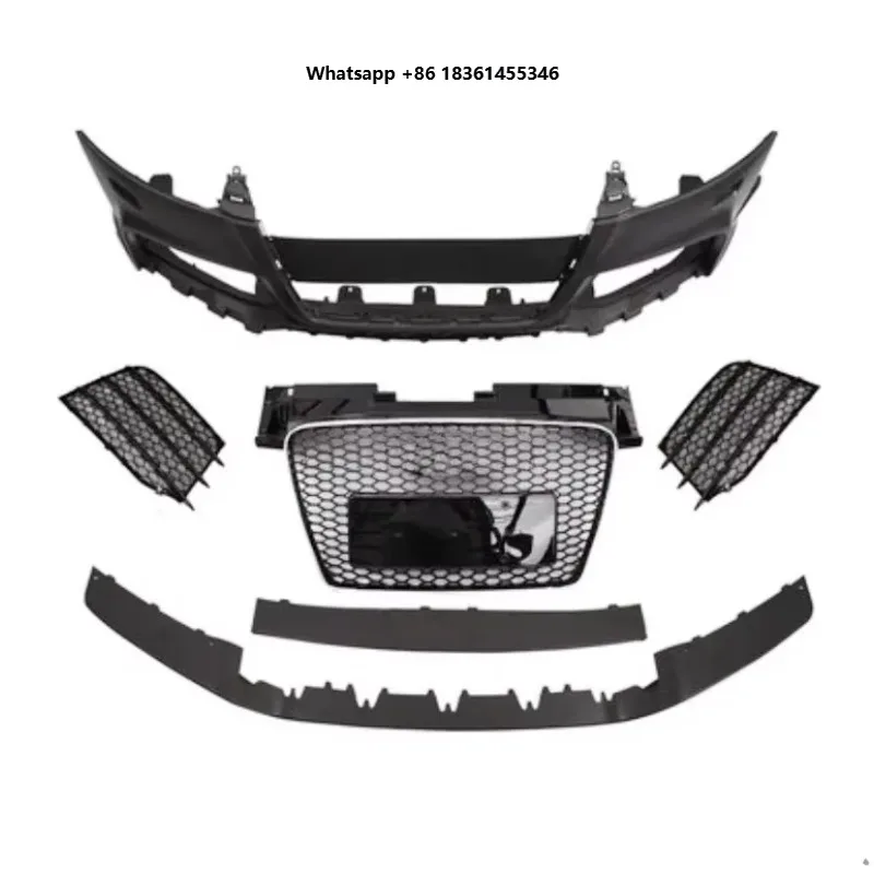 For TT Upgrade TTRS Style Car Bumper Body Kit 2008-2014 ApolloFront Bumper With Grille
For TT Upgrade TTRS Style Car Bumper Body Kit 2008-2014 ApolloFront Bumper With Grille